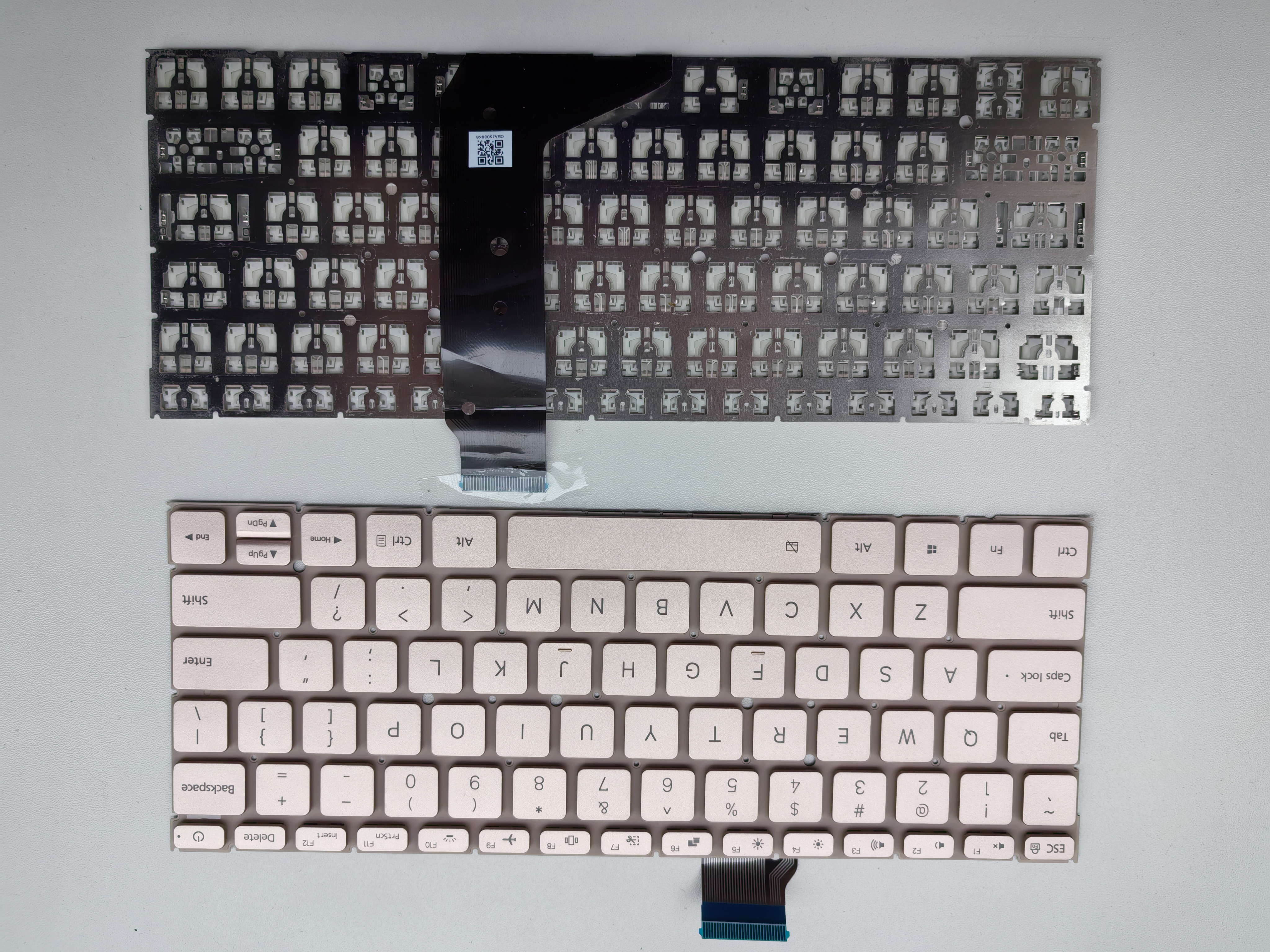 Picture of New Replacement Laptop Keyboard For Xiaomi Xiaomi 12.5 light transmission Gold US Layout